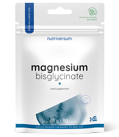 Magnesium Bisglycinate 60 kapsula - Nutriversum