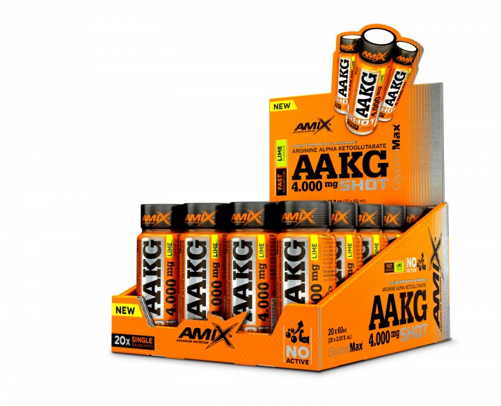 Amix AAKG Shot 4000 20 × 60 ml Limeta