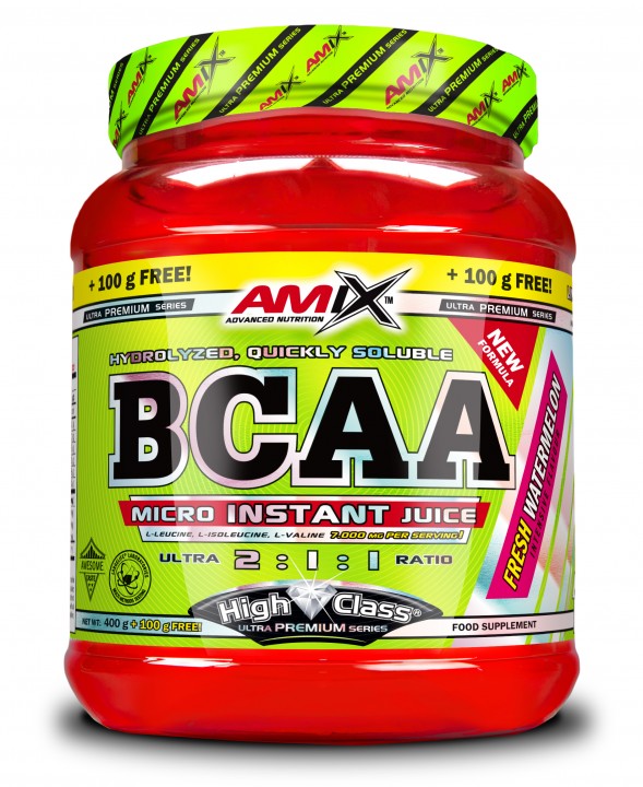 Amix BCAA High Class Micro Instant Juice 400 g + 100 g