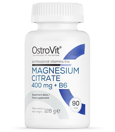 Magnesium Citrate 400 + B6 Professional Vitamins Line 90 tableta - OstroVit