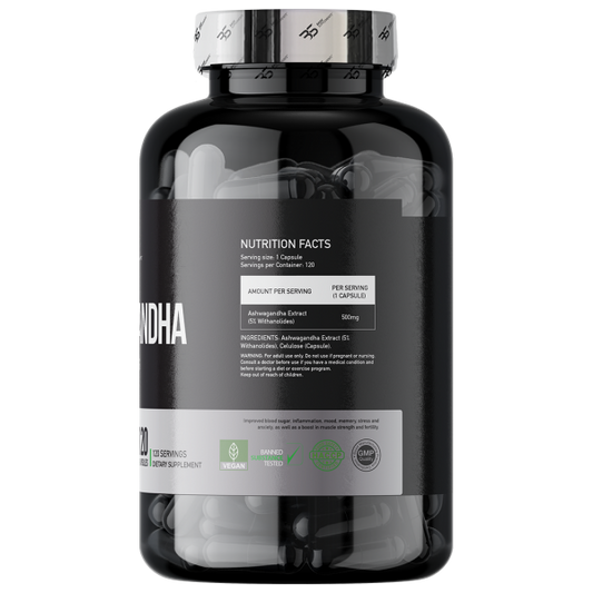 ASHWAGANDHA PRO 120 KAPSULA - BASIC SUPPLEMENTS