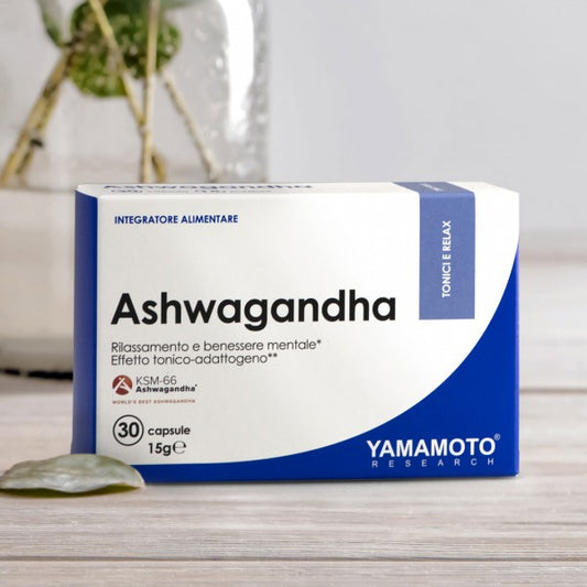 Ashwagandha KSM-66 30 KAPSULA - YAMAMOTO NUTRITION