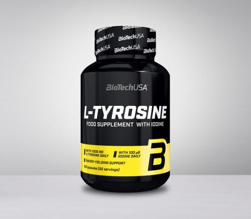 L-Tyrosine 100 kapsula - BioTechUSA