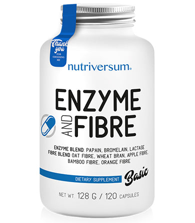Enzyme and Fibre 120 kapsula - Nutriversum