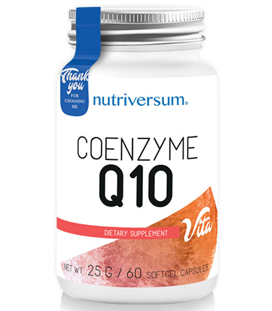 Coenzyme Q10 Vita 50 mg 60 gelkapsula - Nutriversum