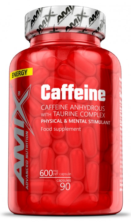 Amix Caffeine 200 mg with Taurine 90 kapsula
