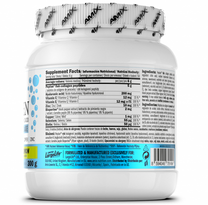 Sastav Amix Collagen Marine Peptan Drink 300 g Lemon