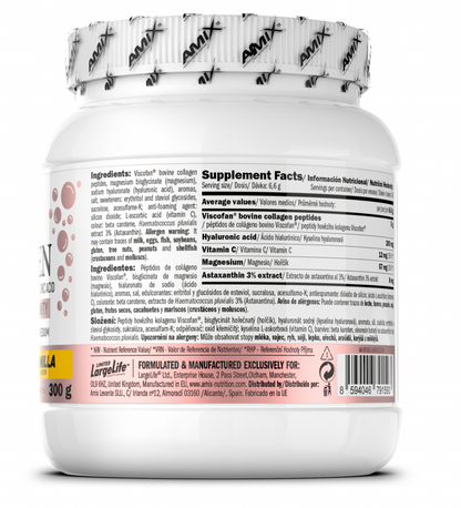 Sastav Amix Collagen Viscofan Drink 300 g Vanilla