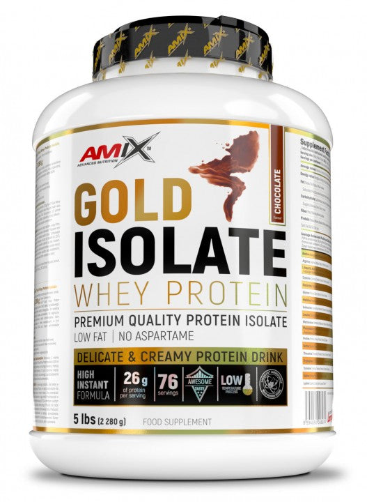 Amix Gold Whey Protein Isolate 2,28 kg Chocolate