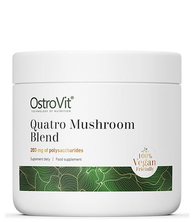 Quatro Mushroom Blend Powder VEGE 100 g - OstroVit