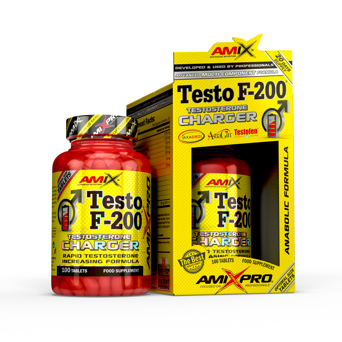 Amix Testo F-200 Testosterone Charger 100 tableta