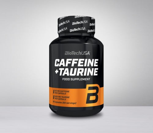Caffeine + Taurine 60 kapsula - BioTechUSA