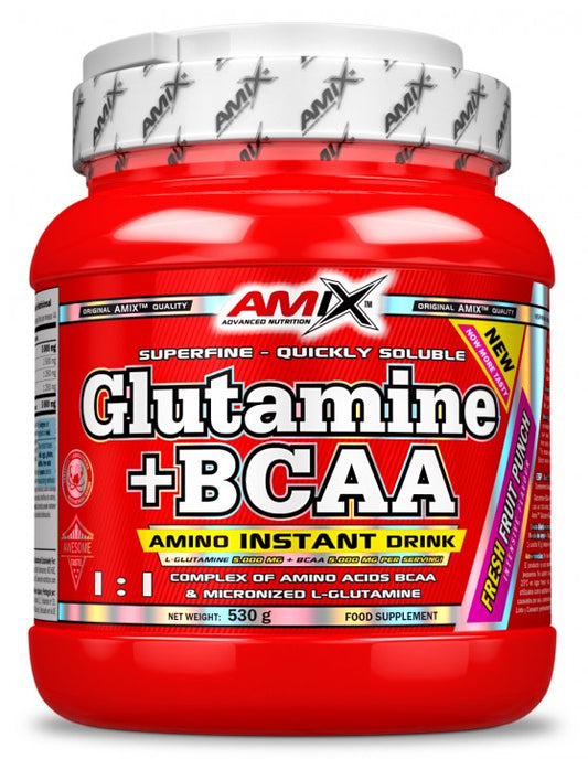 Amix Glutamine + BCAA 530gr narandža