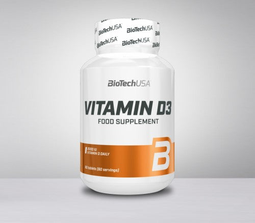 Vitamin D3 2000 IU 60 tableta - BioTechUSA