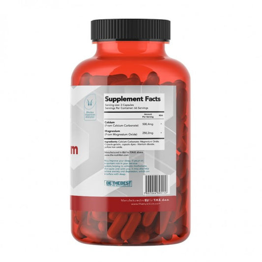 KALCIJUM I MAGNEZIJUM 200 Kapsula - THE NUTRITION(na ovaj proizvod nema dodatnog popusta)