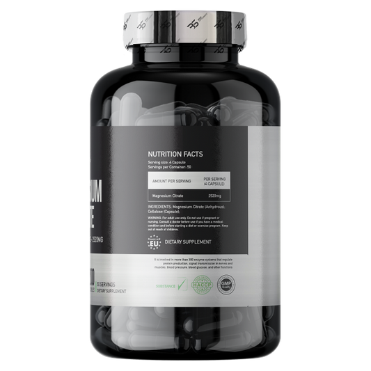 MAGNEZIJUM CITRATE PRO / 200 VEGAN CAPSULE