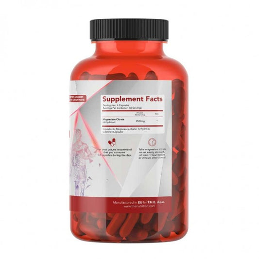 Magnezijum Citrat 200 Kapsula - THE NUTRITION