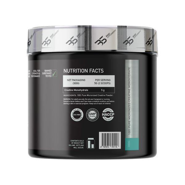 CREA PRO -Kreatin /300 grama BASIC SUPPLEMENTS