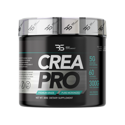 CREA PRO -Kreatin /300 grama BASIC SUPPLEMENTS