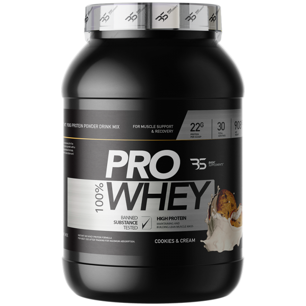 PRO WHEY / 908GR - BASIC SUPPLEMENTS