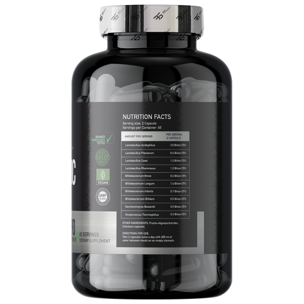Gut Balance Probiotic - 90 Vegan Kapsula sa 10 Biliona CFU