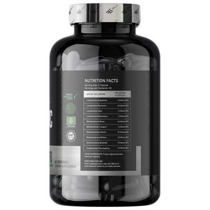 Gut Balance Probiotic - 90 Vegan Kapsula sa 10 Biliona CFU