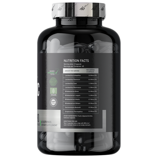 Gut Balance Probiotic - 90 Vegan Kapsula sa 10 Biliona CFU