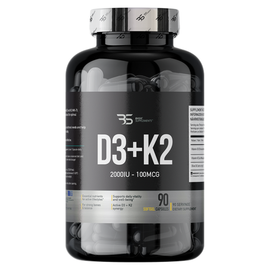 VITAMIN D3 + K2 (MK-7) PRO / 90 SOFTGEL CAPSULE