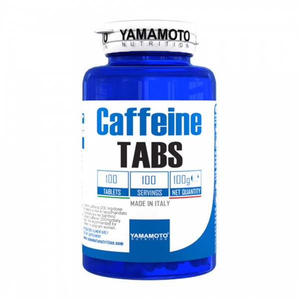 CAFFEINE TABS® - 100 TABLETA - YAMAMOTO NUTRITION