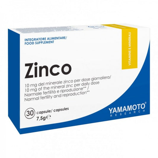 ZINCO PIDOLAT - 30 KAPSULA YAMAMOTO NUTRITION